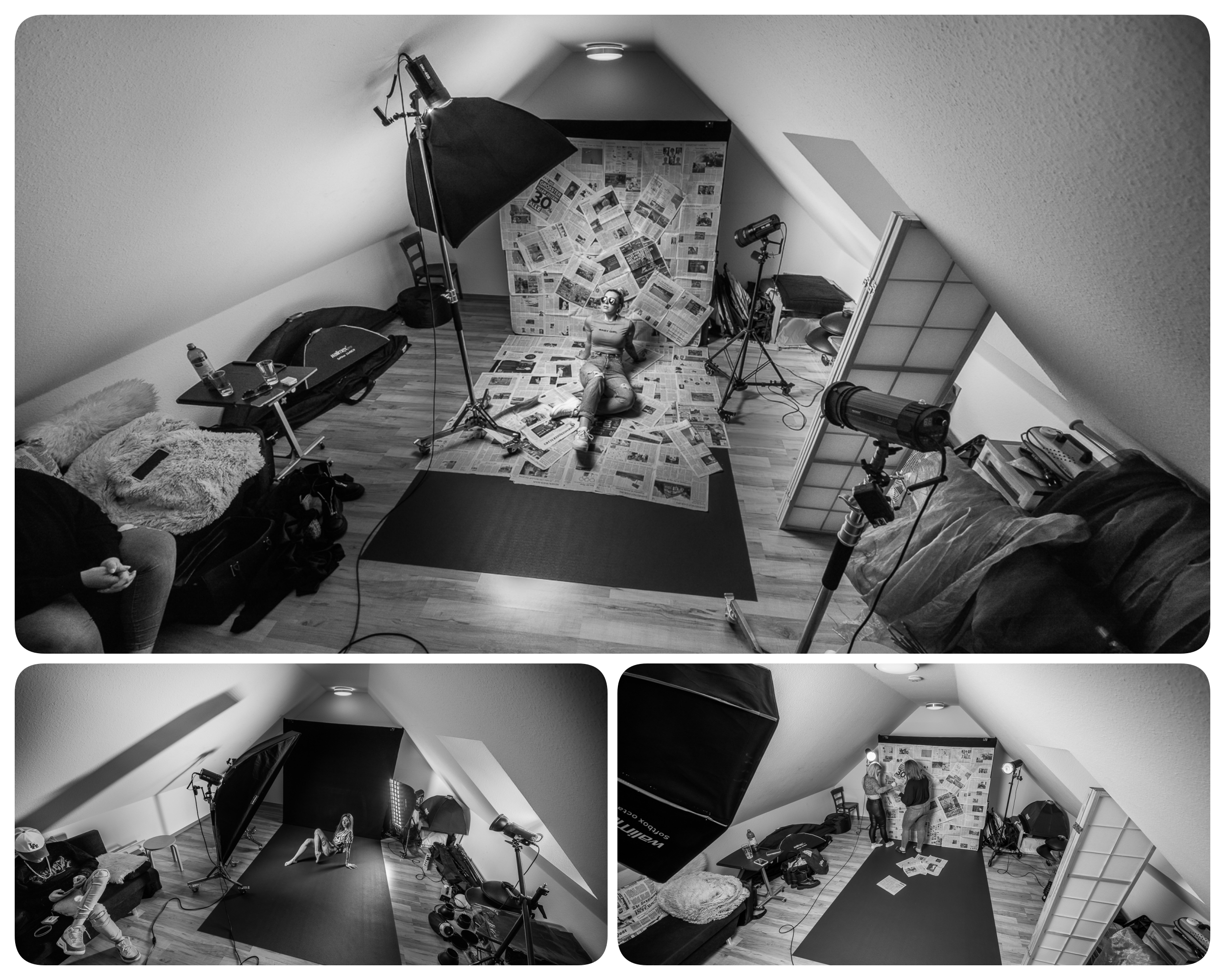 Blick in's Studio